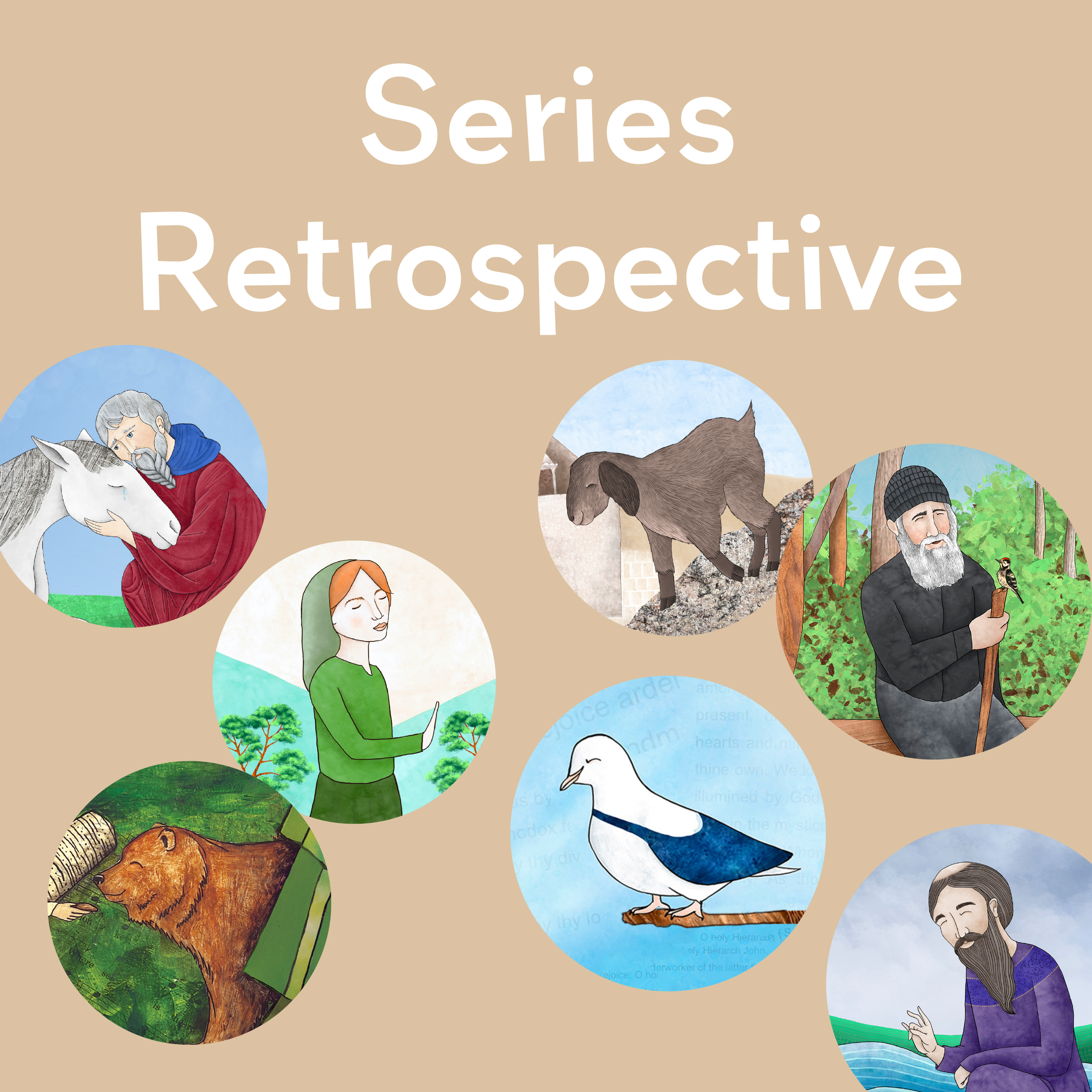 Drawing Furry Friends of the Saints