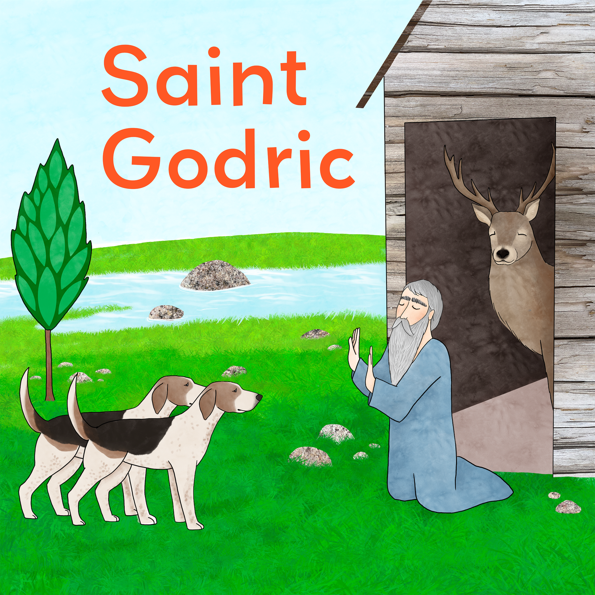 Drawing Furry Friends of the Saints